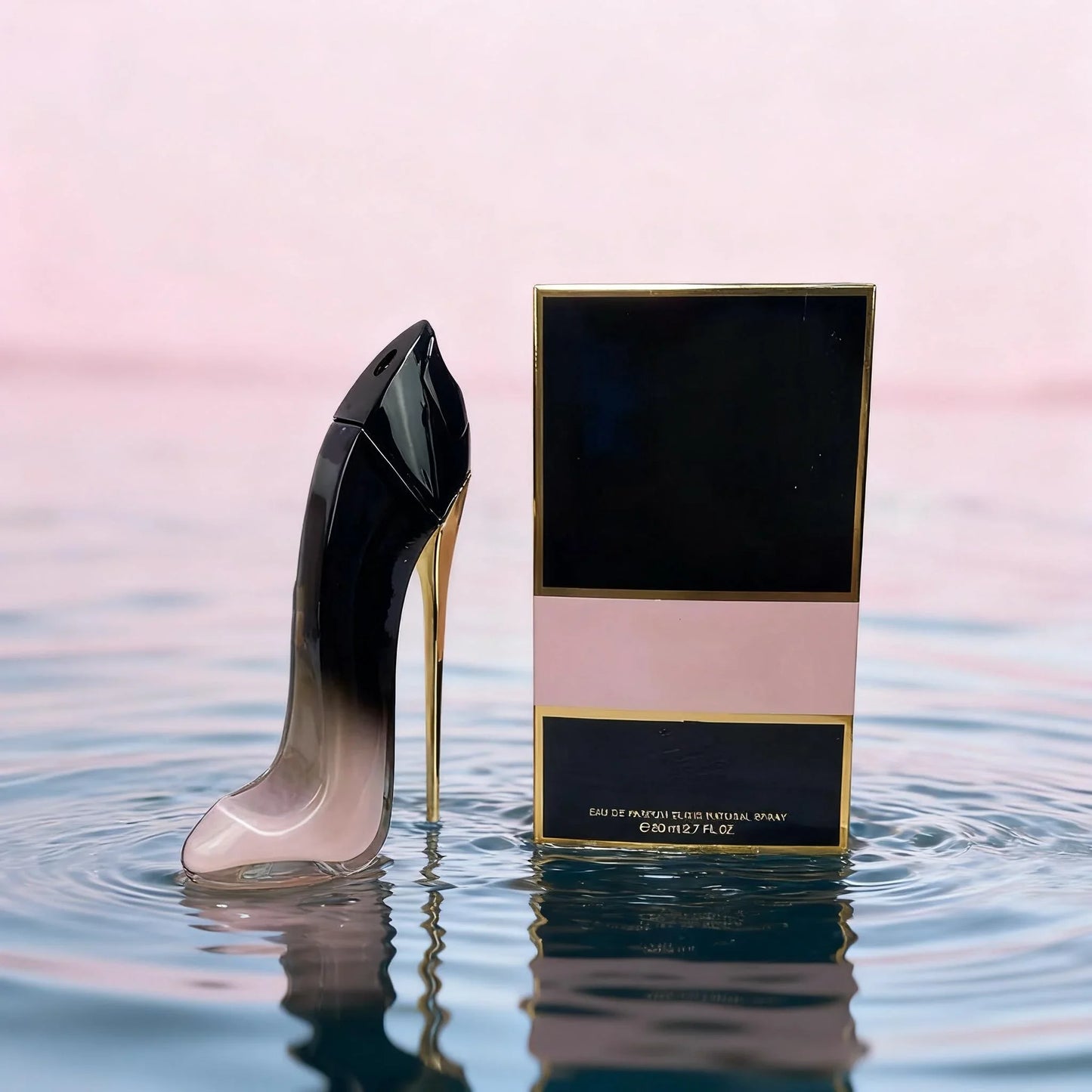 Bouteille de luxe à talons hauts pour femmes, Design Floral élégant, parfum durable, spray Sexy, déodorant à la mode, nouvelle collection