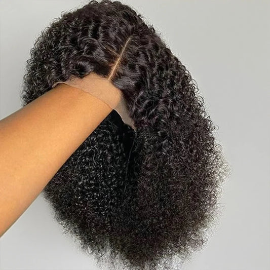 Perruque Bob Lace Frontal Wig naturelle bouclée sans colle, cheveux humains, pre-coupés, sans colle, 13x6, 7x5, prêt à porter, pre-plucked, pour femmes