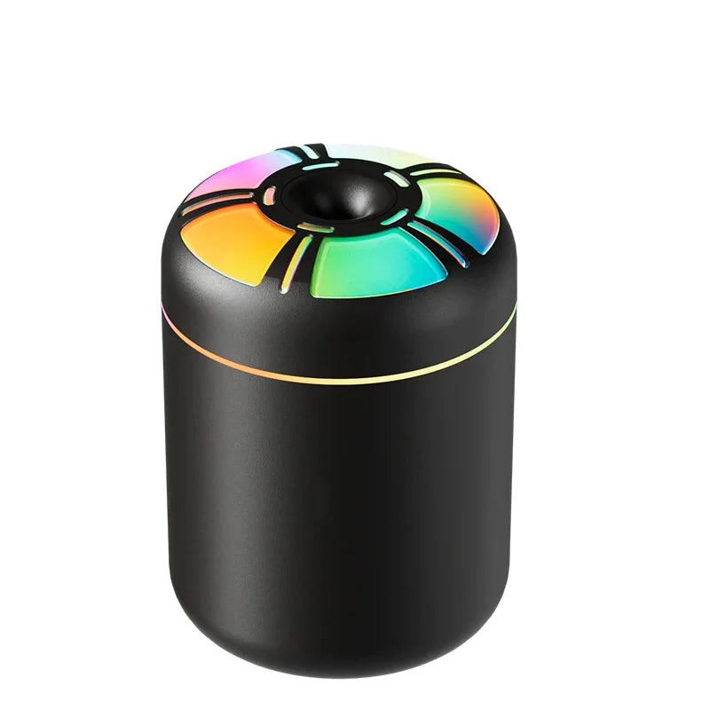 Mini humidificateur d'air électrique USB 180ML, diffuseur d'arôme, purificateur d'huile essentielle, brumisateur d'aromathérapie, lumières pour voiture, maison, chambre à coucher
