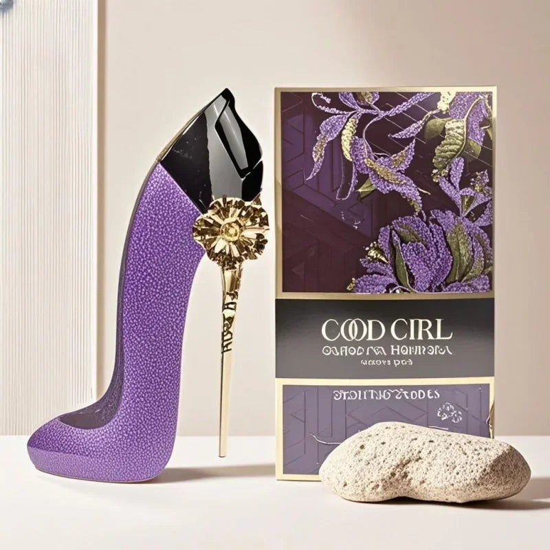 Bouteille de luxe à talons hauts pour femmes, Design Floral élégant, parfum durable, spray Sexy, déodorant à la mode, nouvelle collection