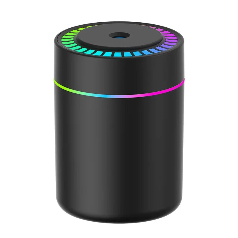 Mini humidificateur d'air électrique USB 180ML, diffuseur d'arôme, purificateur d'huile essentielle, brumisateur d'aromathérapie, lumières pour voiture, maison, chambre à coucher