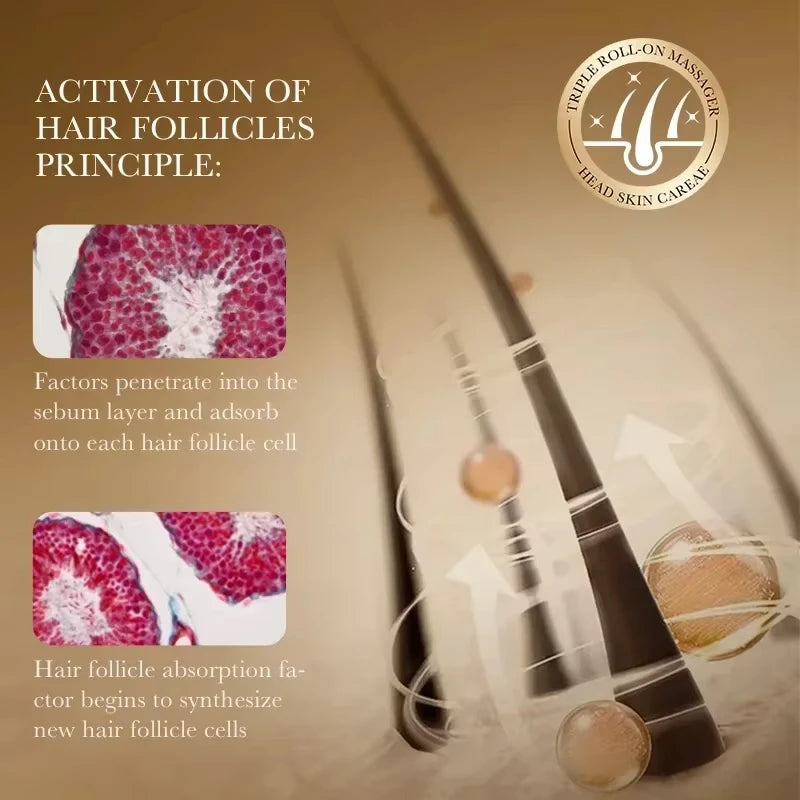 La croissance des cheveux, perte essentielle, traitement de repousse, renforce les cheveux, nourrit le cuir chevelu, léger, Non gras, améliore la Circulation du cuir chevelu